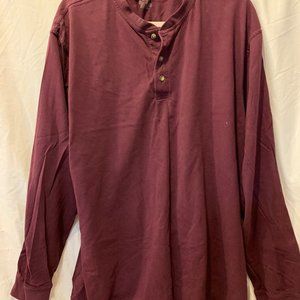 L.L Bean Men's pullover knit shirt.